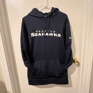 Nike Seattle Seahawks Navy Sideline Hoodie